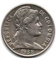 2 Centavos 1938 Filadelfia
