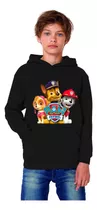 Polerón Canguro Capucha Paw Patrol- Patrulla Canina Estampada Dtf Cod 002