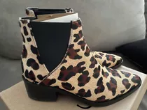 Botas Sofía Sarkany Vishu Pelo Talle 38 Leopardo