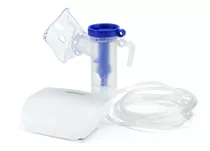 Nebulizador Piston Femmto Bc-68006 Con Compresor San Adulto Y Pediátrico Infantil Portátil Compacto Silencioso Blanco Ultra Liviano Con Fuente De Carga Incluida Up Aprobado Anmat