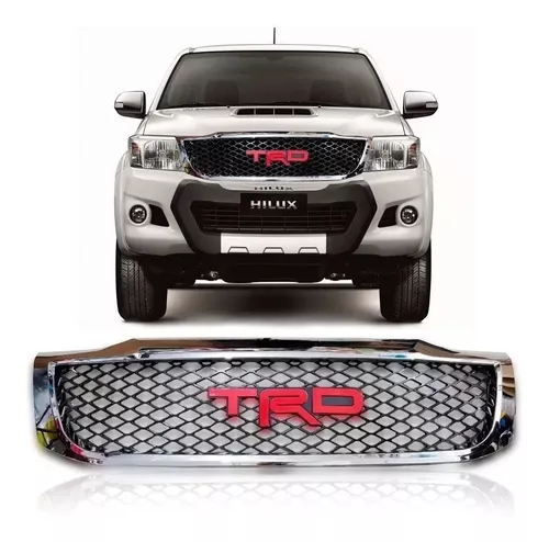 Grade Trd Hilux Cromada Parcelamento Sem Juros