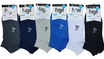 Promo!! Lote X12 Medias Soquetes De Hombre Floyd Mj1414