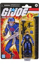 Hasbro Boneco Gi Joe Cobra Officer Lacrado Comandos Em Ação