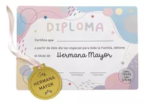 Medalla Dorada Hermana Mayor + Diploma