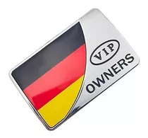 Sticker Bandera Emblema De Alemania Para Vehiculos Aleman