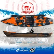 Kayak De Pesca De 11,5 Pies Modelo Tuna 115, Marca Hidro2eko