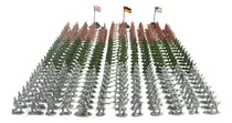 Soldados De La Segunda Guerra Mundial Set Con 300 Figuras