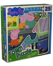 Puzzle 2a9 Peppa Pig Foam Puzzle - 25 Peças