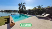 Casa Al Lago En Venta En Santa Barbara, Tigre