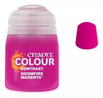 Citadel Colour Contrast Paints Doomfire Magenta Tinta Rosa