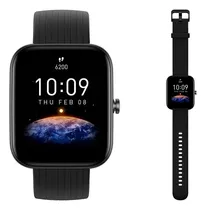 Smartwatch Amazfit Bip 3 Pro 1.69  Caixa De Plástico Black