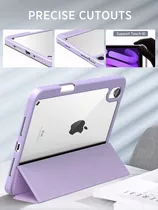 Moko Estuche Funda Para iPad Mini 6 2021 Gravish Purple