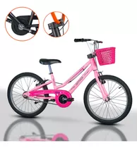 Bicicleta Infantil Meninas Bella Aro 20 C/ Descanso- Nathor