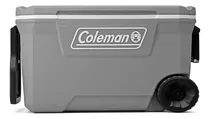 Conservadora Coleman Chest Rock Grey 62 Qt Ruedas Usa 5 Dias