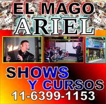 Show De Magia Eventos Y Cursos Mago Ariel Infantil Adultos