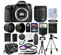 Canon Eos 80d Digital Slr Camera + 3 Lens 18-55mm Is Stm