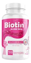 Biotina: 10.000 Mcg X Cap Usa - Unidad a $475