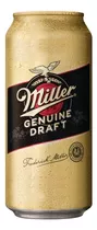 Cerveza Miller Genuine Draft Lata 473ml X24 Unidades
