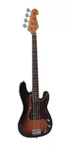 Bajo Eléctrico Sx Spb62+ Precision Bass Rosewood Con Funda