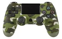 Controle Joystick Sem Fio Genérica Camuflado Wireless Verde