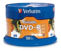 Disco Verbatim Dvd 95136 Virgen 16x 4.7gb 50 Discos /v /vc