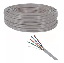 Rollo 100 Mts De Cable De Red Utp Cat 5e - Aleación