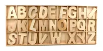 Letras En Mdf 5.5 Cm De Alto 104 Letras - Decoración