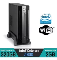 Mini Cpu Intel Dual Core Ram 2gb Hd 320gb Com Wifi