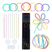 Tubo Pulsera Flúor Led Luminosa X 100 Cotillon Activarte