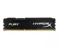 Memória Ram Semi-nova Fury Color Preto  8gb Hyperx 