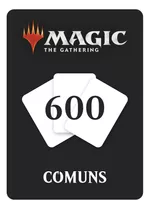 Bulk 600 Cartas Comuns De Magic: The Gathering