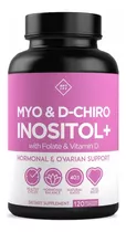 Myo & D-chiro Inositol Con Folato Y Vitamina D - 120 Capsulas