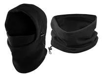 Gorro Pasamontañas + Cuello Polar Negro - Mundo Trabajo