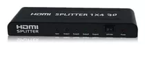 Splitter Hdmi De 4 Puertos 4k 2k 3d Full Hd 1080p