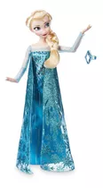 Elsa Rainha Disney Boneca Articulada 30 Cm Com Anel Orig