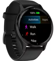 Reloj Garmin Venu 3 Oxímetro Smartwatch Negro 45mm Diseño De La Correa Quick Release