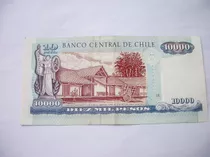 Billete 10.000 Pesos 1996 Chile (rg)