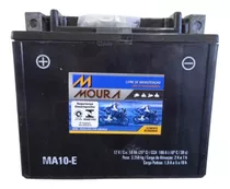 Bateria Moura Moto 10ah 12v Ma10-e ( Ref. Yuasa: Ytx12-bs )