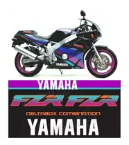 Kit Adesivos Compatível Yamaha Fzr 600 1993 Preta Fzr6003