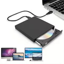 Cd-rw Externo Portátil Slim Usb 2.0