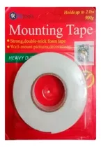 Cinta Bifaz D/faz Espumosa 18mm X 3mts Espumada Mountin Tape