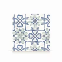 Porcelanato San Lorenzo Blau 58x58 Calcareo Vintage 