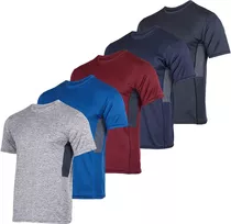 Camiseta Manga Corta Para Entrenar, Chicos 8-10,  5 Colores