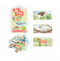 12 Puzzles Pika, 2 Piezas C/u, Rompecabezas Infantil Niños