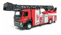 Volvo Bombeiro Resgate C/ Luz E Som California Action 1:50