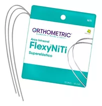 Arco Fio Flexy Niti Red Orthometric C/10- Escolha Sua Medida