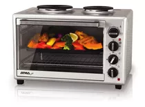 Horno Eléctrico Grill Atma Hg5022api Con 2 Anafes 50 Litros