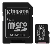 Memoria Micro Sd 32gb Kingston A1 Canvas Select Pls Clase 10