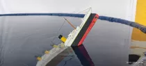 Miniatura Do Titanic, 40 Cm, Flutua E Afunda, P/ Pôr Na Água