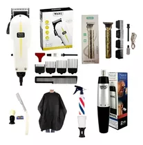 Maquina De Cortar Cabello Wahl+ Patillera+ Depiladora Nasal 